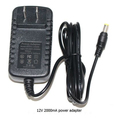 Adaptateur d'alimentation 12V 3A monté sur le mur de 36W avec prise EU US AU UK 100-240V