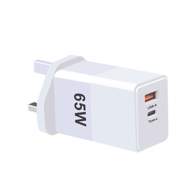 EU US UK AU GaN 140w 120w 65w 45w Chargeur portable USB C avec fonction QC2.0