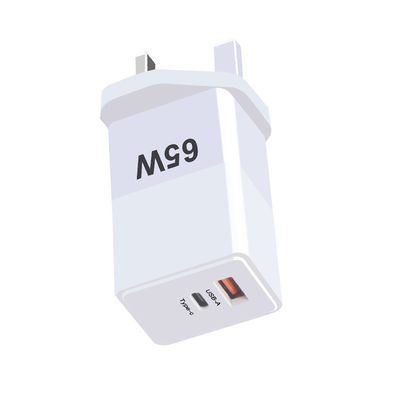 EU US UK AU GaN 140w 120w 65w 45w Chargeur portable USB C avec fonction QC2.0