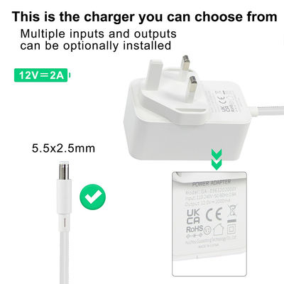 Adaptateur d'alimentation 5V 2A pour bande LED avec protection contre le court-circuit