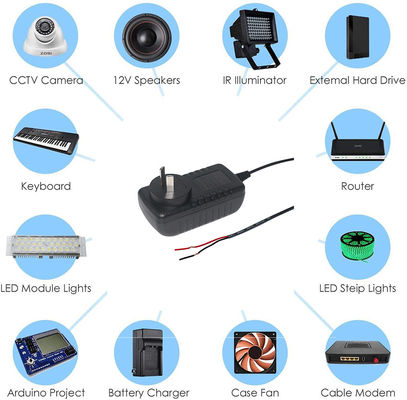 Adaptateur secteur CC 5V 3A pour moniteur LED et chargement (prise AU)