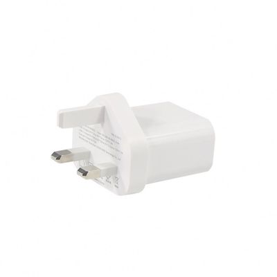 1A+1C Chargeur de voyage USB Chargeur rapide Type C Chargeur à paroi rapide de 30 W UK Qc