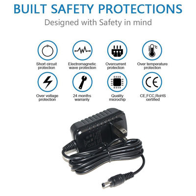 24V1A 2a Black Ups batterie au lithium de secours 2.3A alimentation en courant continu 24 Volt 6 Amp Adapteur secteur