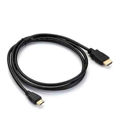Câble HDMI plaqué or 1,5M vers Micro HDMI, compatible 4K et 3D