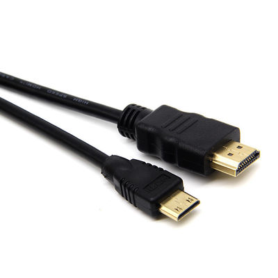 Câble HDMI plaqué or 1,5M vers Micro HDMI, compatible 4K et 3D