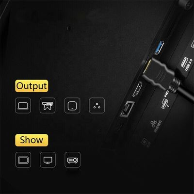Longueur personnalisée 2.0 Version câble HDMI 4K 60Hz 3D1080P 18Gbps 1M/2M/3M