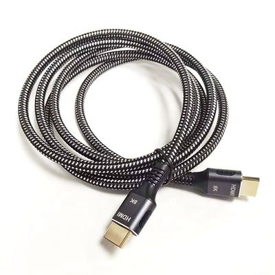 Cable haute vitesse 4K 8K UHD tressé en nylon 2.1 HDMI pour une expérience de visionnage optimale