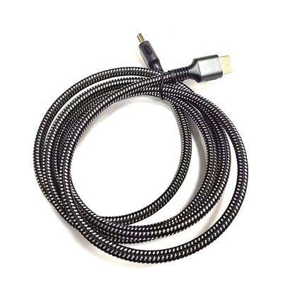 Cable haute vitesse 4K 8K UHD tressé en nylon HDMI 2.1