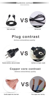 30A 240V câble 1.5mm Shuko VDE câble d'amplificateur IECC19 connecteur féminin