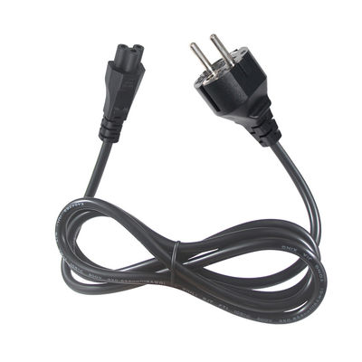 1.5M VDE CEE Euro Plug Cable IEC Ordinateur Eu Male Shucko 10A Cordon d'alimentation AC à adaptateur Schuko C5