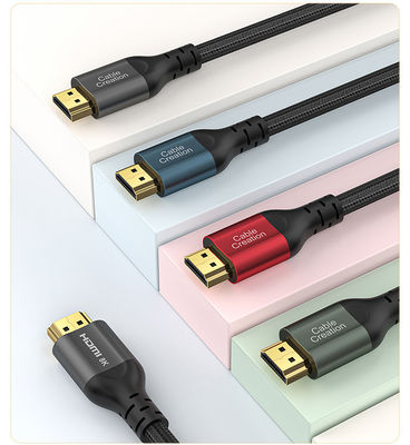 48 Gbps 8K60Hz 4K120Hz 8K HDMI 2.1 câble HDMI2.1 M à M câble avec veste en PVC
