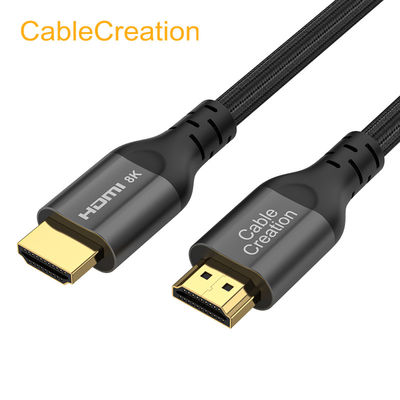 HDMI 2.1 câble 8K60Hz 4K120Hz 48Gbps plaqué or