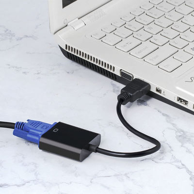 1080P HDMI à convertisseur VGA câble d'adaptateur pour ordinateur