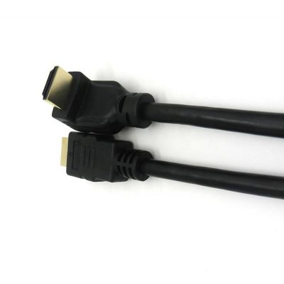Connecteur en or à angle de 90 degrés 2.0V 4K 60Hz câble HDMI 1,5m pour multimédia