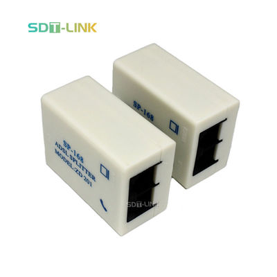 SP-168 ADSL RJ11 RJ45 Splitter haut débit téléphonique 60 watts Puissance moyenne 4,4 MHz Largeur de bande