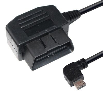 5V 12V chargeur de voiture câbles d'extension d'alimentation OBD-2 à type C câble USB-C pour Dashcam
