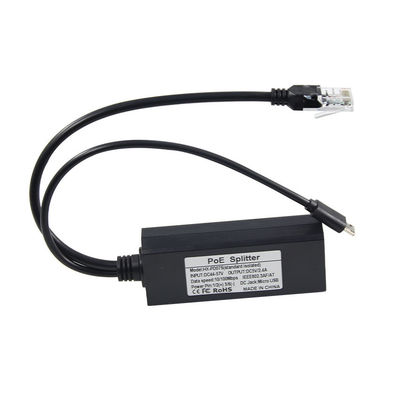 12v 2a type C et port LAN RJ 45 Connectez le séparateur USB Poe pour l'alimentation sur Ethernet