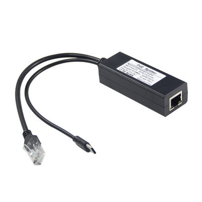 Répartiteur POE USB-C 12W 48V à 5V 2.4A IEEE 802.3af/at