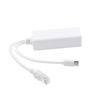 1Gbps Capacité de commutation Passive PoE à CC 5.5x2.1mm Jack Splitter 12V pour le transfert de données