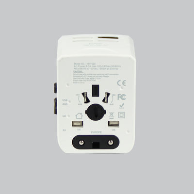 Adaptateur d'alimentation à prise multiplug approuvé 4 en 1 États-Unis UE Royaume-Uni AU Chargeur de voyage à prise
