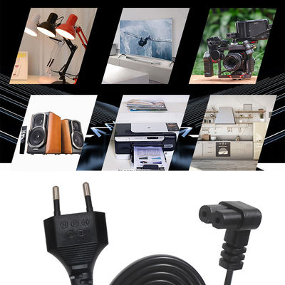 Italie 2 broches de câble européen C7 connecteur d'extension Psu