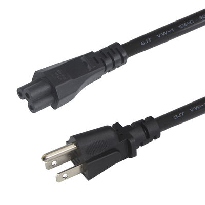 Corde d'alimentation pour ordinateur portable de 15 pieds 120 volts avec connecteur Nema 515P à IEC 320 C5 certifié