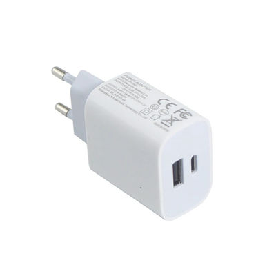 1A +1C Chargeur européen pour téléphone 18W 20W Adaptateur de déplacement OEM/ODM