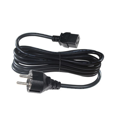 Cordon d'alimentation UE C19 PDU Socket Strip IEC avec câbles détachés et prise standard CEE de 240V 30A