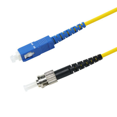 Cable à fibre optique à mode unique Fc Sc St Lc G657a2 20 Mts Perte d'insertion du cordon de patch ≤ 0,3 dB