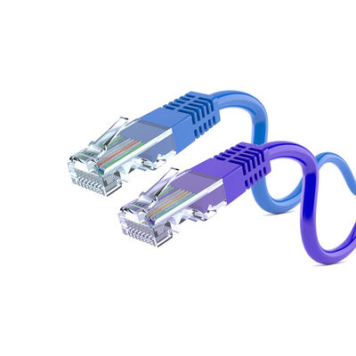 Câble Ethernet Cat6 24AWG RJ45 Mâle à Mâle 25 pieds Bleu