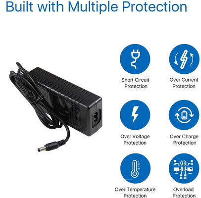 Adaptateur d'alimentation universel de 54V 1.3A 70W avec certification CE FCC RoHS