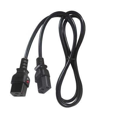 KUNCAN câble d'alimentation moulé verrouillable Iec 320 verrouillage C19 à C13