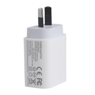 Adaptateur USB-C SAA Port 1A+1C QC2.0 de recharge rapide Chargeur PD 20W
