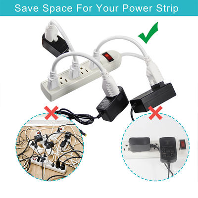 Sjt Ac Cord Heavy Duty Computer Television Power Plug NEMA 5-15p Cordon d'extension Pour les appareils électroniques