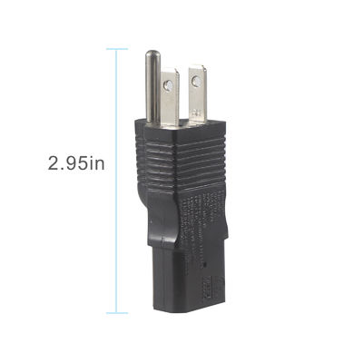 IEC320 C13 à C14 PDU Convertisseur Adaptateur d'alimentation prise de prise UPS Convertisseur d'adaptateur mâle à femelle