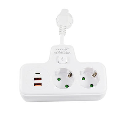 EU CEE 7/7 Schuko Convertisseur de prise avec 2 prises Femme 16A prise de charge