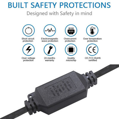 Protègeur contre les surtensions extérieures SPD 110V-277V 10KV IP54 cuivre