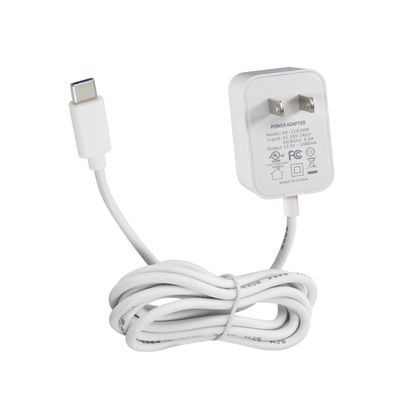 36W Type C Fin Amérique du Nord 12V Chargeur USB-C pour une recharge rapide 1.2M Longueur et entrée AC 100-240V