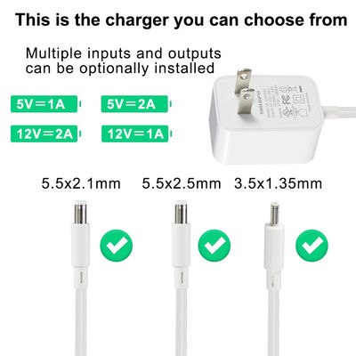 36W Type C Fin Amérique du Nord 12V Chargeur USB-C pour une recharge rapide 1.2M Longueur et entrée AC 100-240V