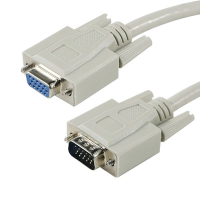 DB9 DB15 DB25 Corde d'alimentation de connexion de bout en bout pour ordinateurs et moniteurs