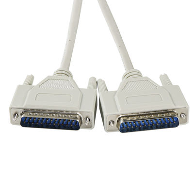 20-28AWG DB25 Adaptateur de série de sexe féminin à féminin pour le transfert de données Garantie de 2 ans Blanc
