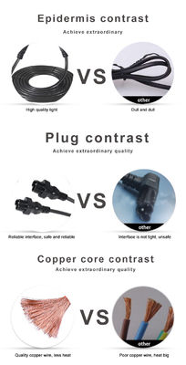 Cordon d'alimentation C5 à C6 CEI 10A