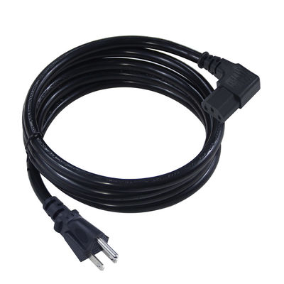 US Ac 14 Awg Heavy Duty Noir Nema 515P à Iec320 C13 Appareil électroménager 3 pieds