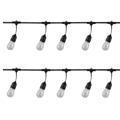 25FT 50FT 100FT G40 Globe LED Lumières à cordes de lampe de patio Cordon de câble Pour la fête de mariage en plein air