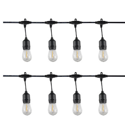 25FT 50FT 100FT G40 Globe LED Lumières à cordes de lampe de patio Cordon de câble Pour la fête de mariage en plein air