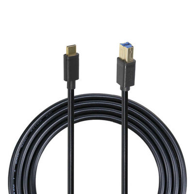 Cable de charge rapide PD 10 Gbps Vitesse de transfert de données 5 Gbps Connecteurs résistants à la corrosion dorés