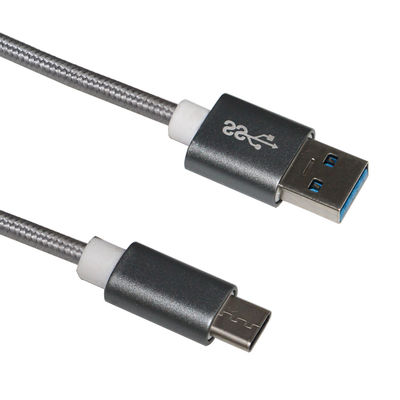 Type de protection contre les surtensions USB à c 3.0 USB type C câble de données 5 Gbps Haute vitesse 3A Chargement rapide Surtensions en gros
