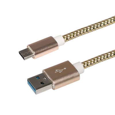 Type de protection contre les surtensions USB à c 3.0 USB type C câble de données 5 Gbps Haute vitesse 3A Chargement rapide Surtensions en gros