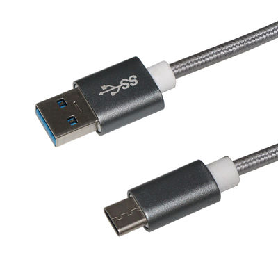 Type de protection contre les surtensions USB à c 3.0 USB type C câble de données 5 Gbps Haute vitesse 3A Chargement rapide Surtensions en gros