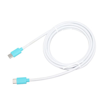 100W PD têtes métalliques durable câble de charge rapide USB C avec revêtement TPE pour MacBook certifié CE